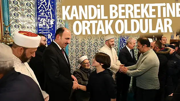 Kandil bereketine ortak oldular