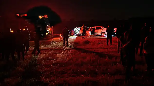 Karaman'da düğün konvoyunda feci kaza: 3 ölü, 5 yaralı