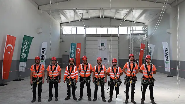 Karatay Belediyesi Arama Kurtarma ekibi AFAD akreditasyonu için hazırlanıyor