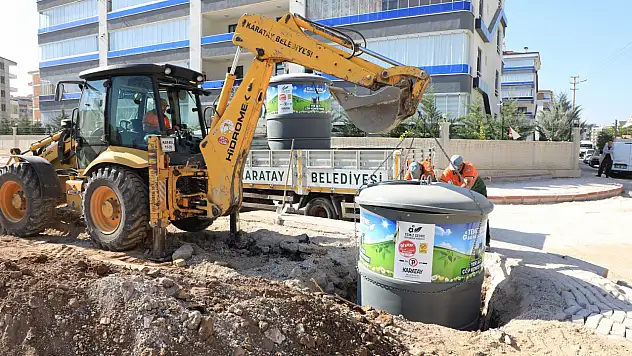 Karatay Belediyesi'nden çevreye yatırım