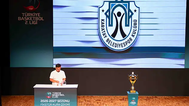 Karatay Belediyespor'un potada yeni sezon fikstürü belli oldu