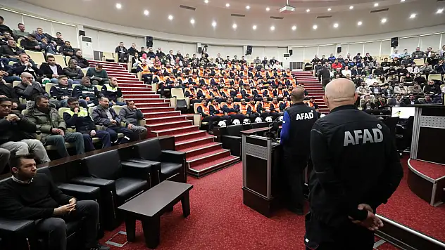 Karatay'da afet farkındalığı tatbikatı