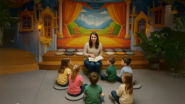 Karatay'da çocuklar masal dünyasına yolculuğa çıkıyor