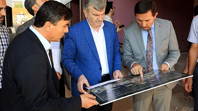 Karatay'da Engelsiz Yaşam Merkezi ve Arasta Projesi tamamlanma aşamasında