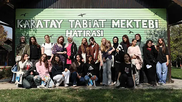 Karatay Tabiat Mektebi, Erasmus öğrencilerini ağırladı: Doğayla öğrenmeye kültürlerarası dokunuş!
