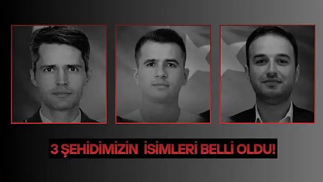 Katar'da kaza kırıma uğrayan helikopterdeki 3 şehidimizin isimleri belli oldu!