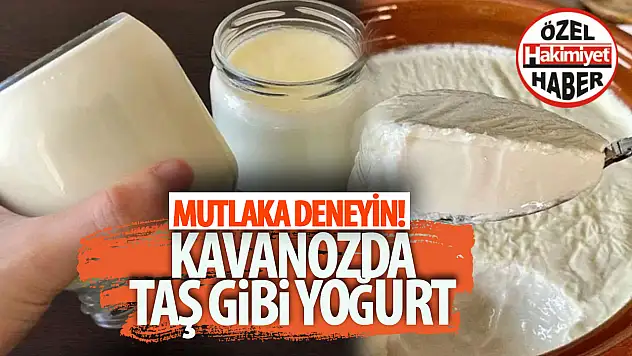 Kavanozda taş gibi yoğurt nasıl mayalanır? İşte püf noktaları ile evde taş gibi yoğurt mayalama tarifi!