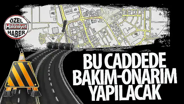 Kerkük Caddesi'nde Gece Bakım-Onarım Çalışması: Trafiğe Geçici Kapanış