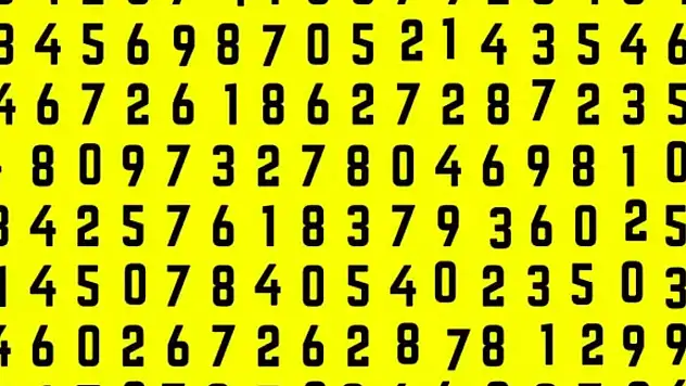 Keskin nişancı gözleriniz bile olsa kitlenip kalıyorsunuz! Sadece yüksek IQ'lular 22'yi görüyor…