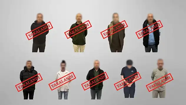 Kırmızı bültenle aranan 9 suçlu yurt dışından Türkiye'ye getirildi