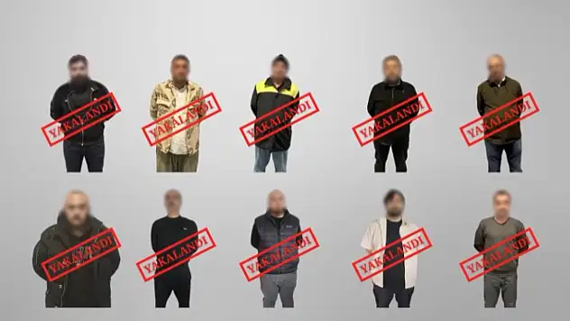 Kırmızı bültenle ve ulusal seviyede aranan 10 suçlu Türkiye'ye getirildi!