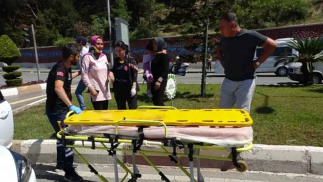 Kırmızı ışık ihlali kazaya neden oldu