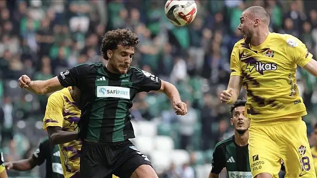 Kocaelispor'dan kritik galibiyet: Eyüpspor'u tek golle geçti