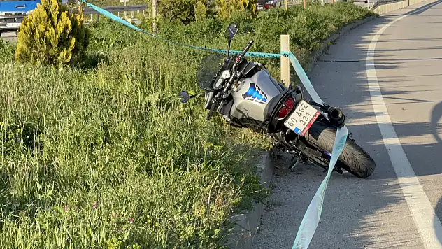 Kontrolden çıkan motosiklet can aldı