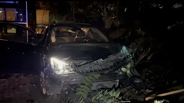 Kontrolden çıkıp takla attı