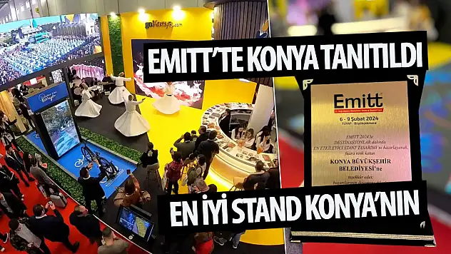 Konya Büyükşehir Belediyesi, EMITT Fuarında