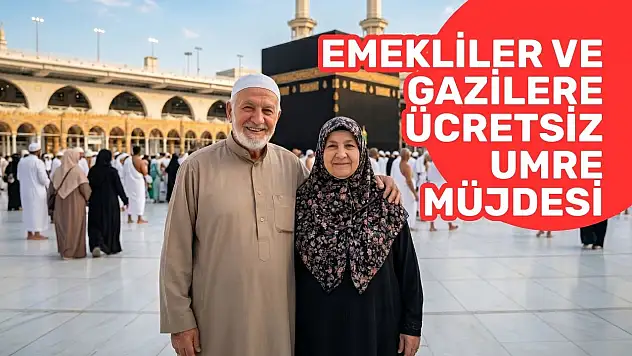 Konya'da emekli ve gaziler için ücretsiz umre fırsatı! Başvuru için tıkla