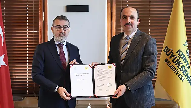 Konya Büyükşehir Belediyesi, önemli bir iş birliğini daha imzaladı!