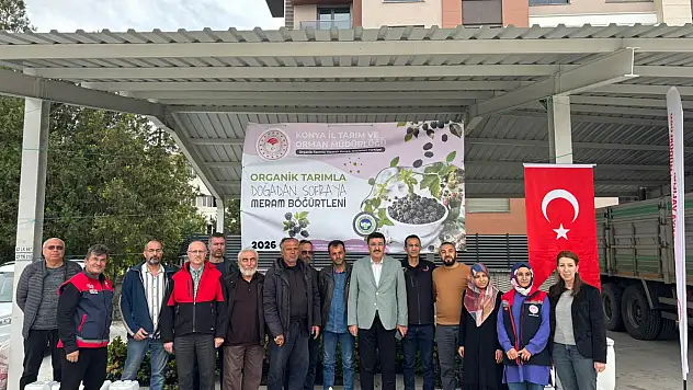Konya'da 3 bin 300 fidan dağıtıldı! Hedef büyüyor