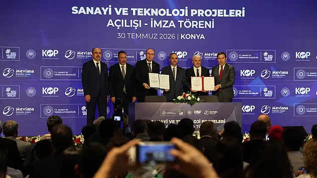 Konya'da 370 milyon liralık yeni yatırım için imzalar atıldı