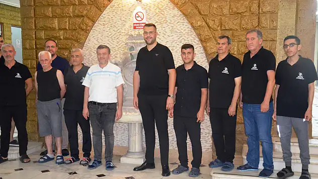Konya'da 39 yıldır hizmet veren Sauna Gümüşkapı medya mensuplarını misafir etti