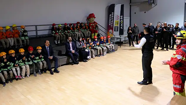 Konya'da 45 öğrenciye hayat kurtaran eğitim!