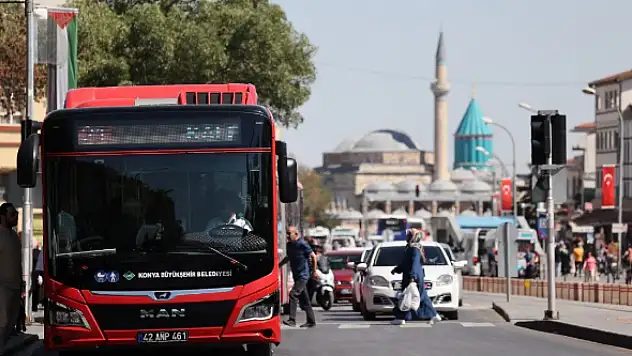 Konya'da 5 günlük ücretsiz aktarma dönemi başlıyor