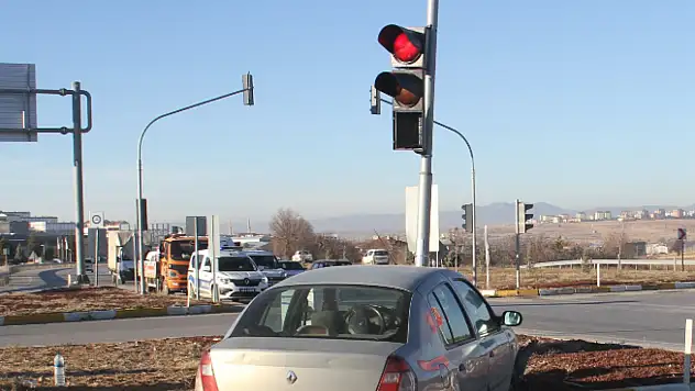 Konya'da akşam saatlerinde korkutan kaza!