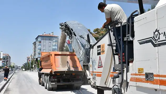 Konya'da altyapı çalışmalarında önemli aşama geride kaldı