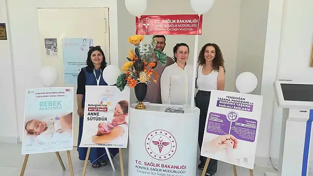 Konya'da annelere sağlık rehberi