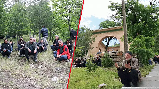Konya'da asırlık arefe geleneği yükselen sulara rağmen yaşatıldı