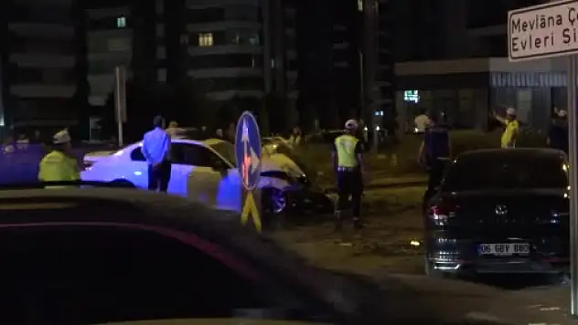 Konya'da aynı yolda peş peşe kaza! 2 kişi yaralı