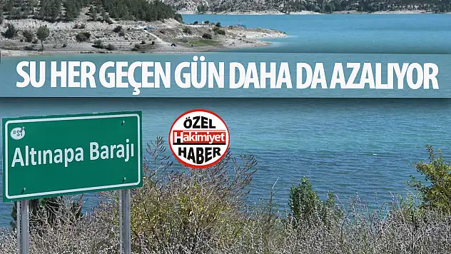 Konya'da Barajlardaki Su Seviyeleri Alarm Veriyor