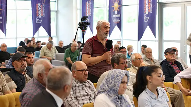 Konya'da Başkan Pekyatırmacı hizmetleri anlattı, vatandaş taleplerini iletti