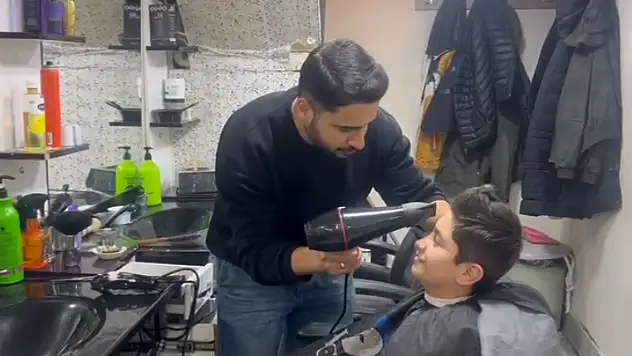 Konya'da berber esnafı: Piyasada durgunluk var