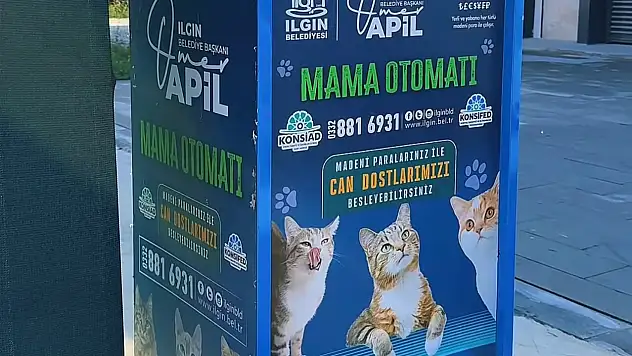 Konya'da bir ilk: Güneş enerjisiyle beslenen mamamatik devreye girdi