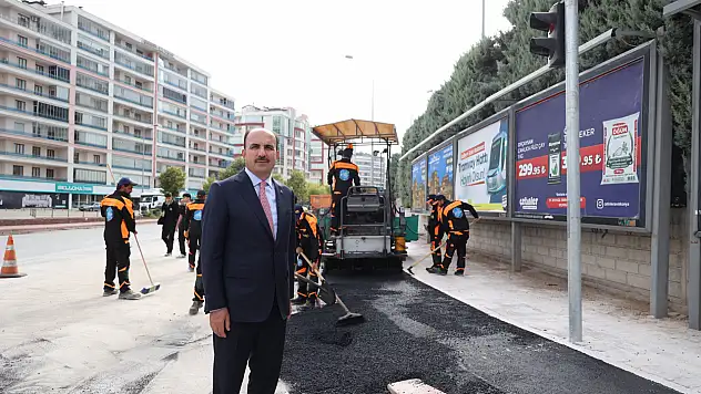 Konya'da bisiklet yolları yenileniyor