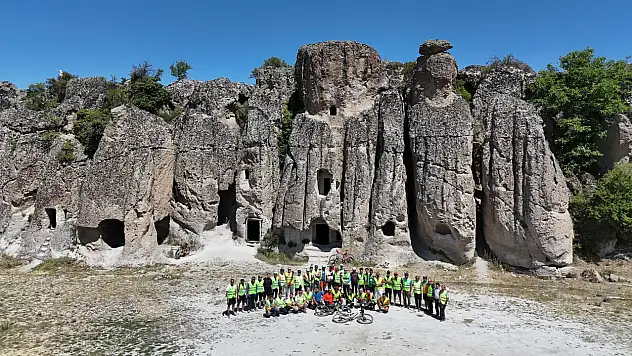 Konya'da bisikletle tarihe ve doğaya yolculuk