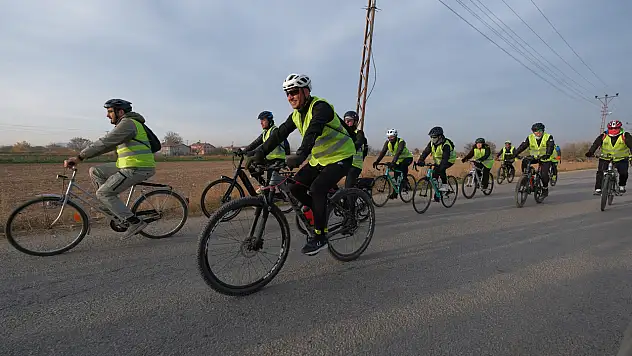 Konya'da bisikletle tarihe yolculuk