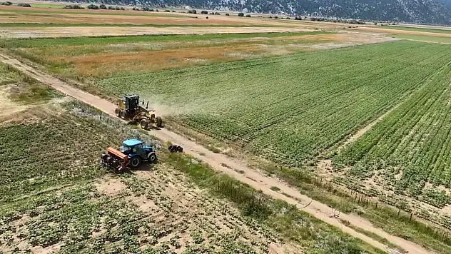 Konya'da çiftçileri sevindiren çalışma: Artık daha güvenli