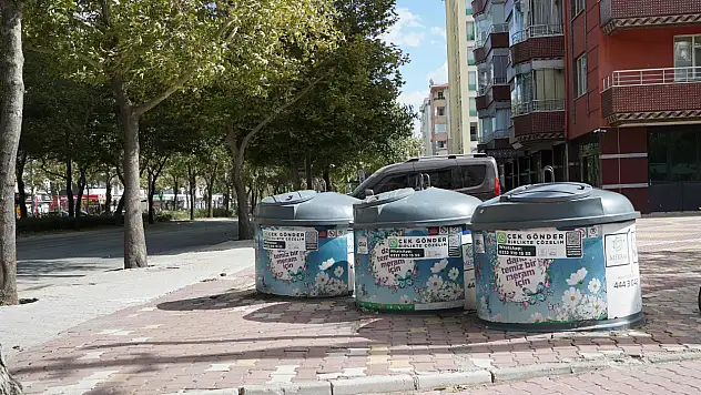 Konya'da çöp konteynerlerindeki bu sistem milyonları kurtardı