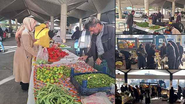 Konya'da cumartesi günlerinin vazgeçilmezi oldu! Bilen o pazara koşuyor