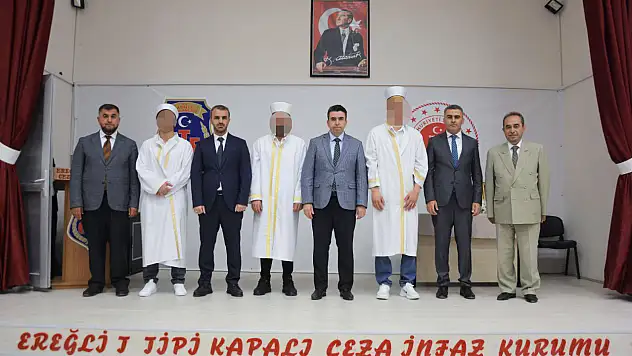 Konya'da demir parmaklıklar ardında hafızlık başarısı