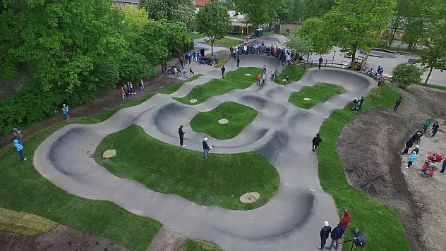 Konya'da dev kaykay ve bisiklet parkı