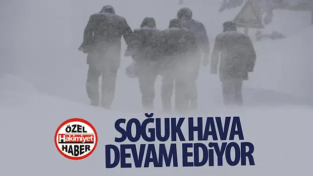 Konya'da dondurucu soğuklar devam ediyor!