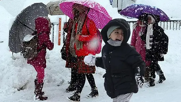 Konya'da eğitime soğuk fren: 18 ilçede eğitime ara verildi