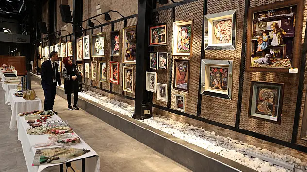 Konya'da 'Emeği Elinde Hayalin Peşinde' sergisi ziyaretçilerini bekliyor