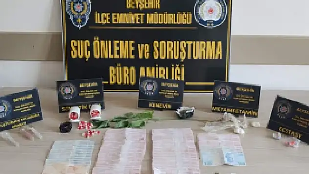 Konya'da ev ve iş yerlerine uyuşturucu operasyonu: Ele geçirilenler şoke etti!
