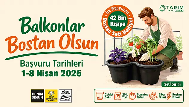 Konya'da evinde balkonu olan yaşadı: Ücretsiz destek başlıyor!
