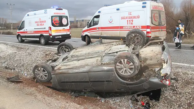 Konya'da feci trafik kazası: Aynı aileden 6 yaralı!